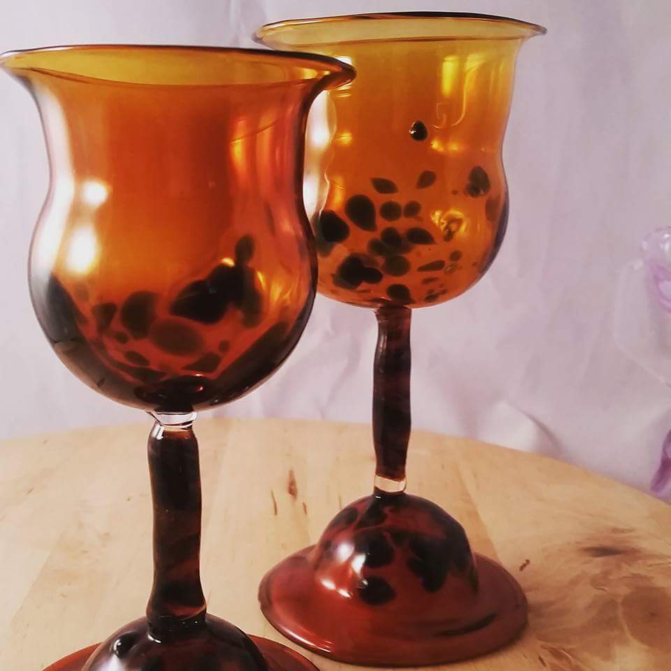 matching goblets. Jewish Wedding Glass Package, the perfect gift for a perfect wedding