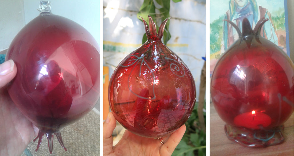 7 Large Red Pomegranates - special