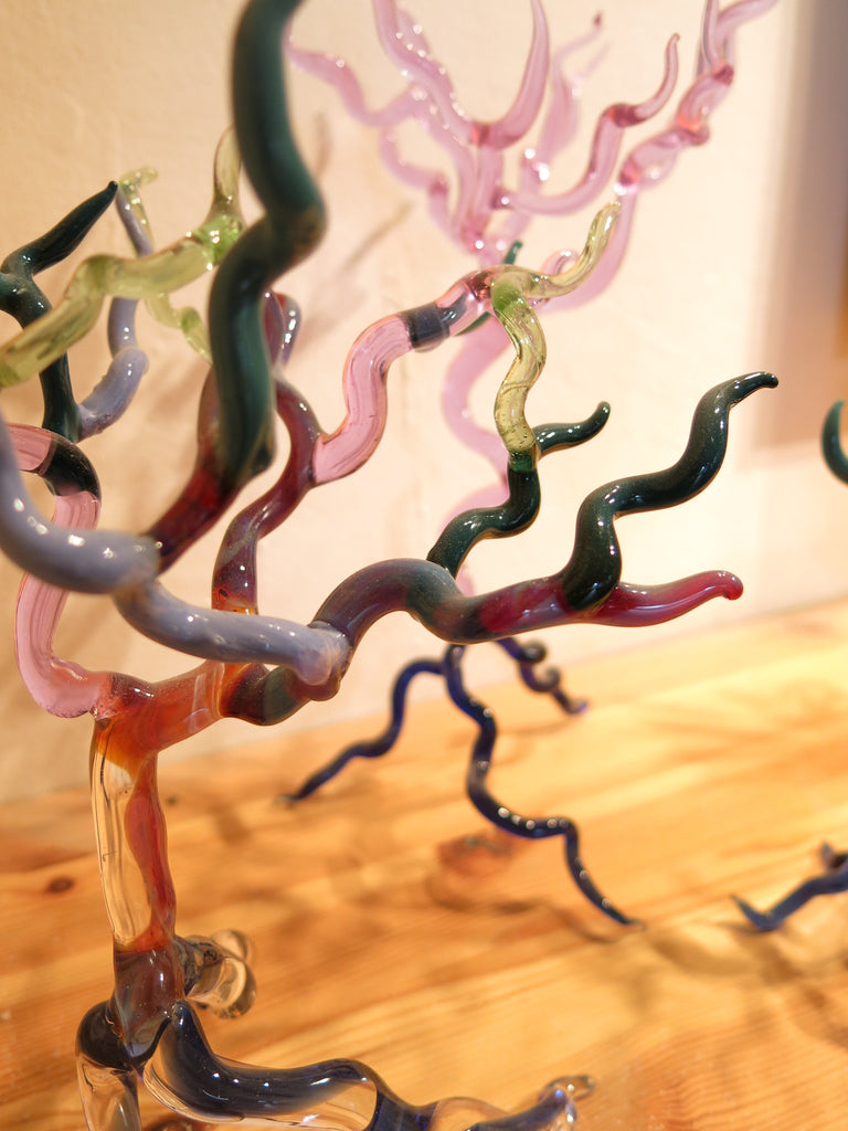 Hand Sculpted Glass Trees