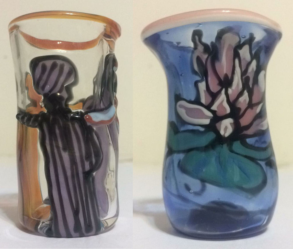 Shot Glasses with Unique Hand-drawn images